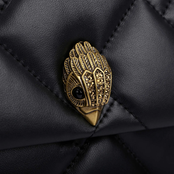 Kurt Geiger mujer bolso londres kensington suave xxl 2LPR69 | bolsas negro